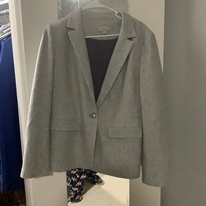 LOFT Gray blazer 14